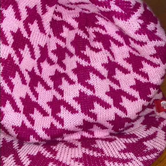 North Face Houndstooth Patterned Beanie Visor - Picture 6 of 9